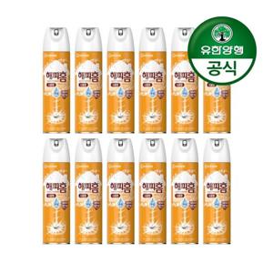 [유한양행]해피홈 모기약 수성 에어로솔 감귤향 500mL 12개