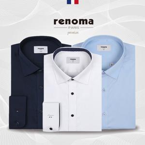 [레노마(셔츠)][2매세트] 레노마셔츠 가을 긴팔 프리미엄 링클프리 비침적은 와이셔츠