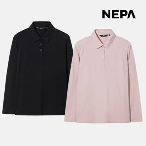 네파 여성 긴팔 폴로 티셔츠 골프 등산 스포츠 카라티 7L65233