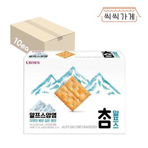 [씩씩가게] 참크래커 알프스 암염 295g x 10ea 한박스