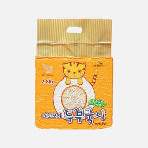 네꼬모리 두부국시 극세입자 오리지널 7L(2.8kg) 고양이 모래