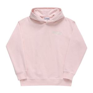 GANNI T3900 868 이솔리 버터플라이 로고 여성 후드티
