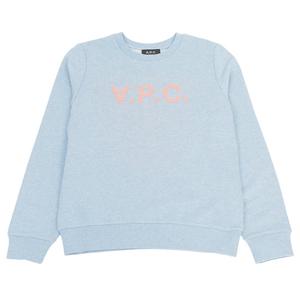 아페쎄 COGFJ F27644 IAL INDIGO DELAVE 여자 맨투맨 티셔츠