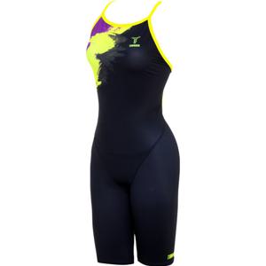 여자 실내 수영복 토네이도 반신 강습용 스윔웨어 콜린 옐로우