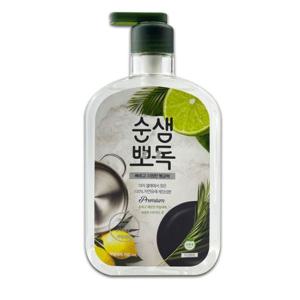 순샘뽀독 주방 세제 설거지  시트러스향 750ml