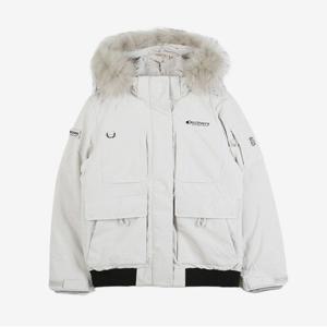 디스커버리패딩 YQD DWDJ8B026-IVD 밀포드 여성 구스다운 숏패딩