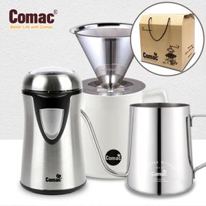 코맥 스텐필터 홈카페 풀세트 선물포장 (DSSP/ME1/KPS1) [핸드드립,핸드드립세트,드립커피세트,커피드리퍼,핸드드립커피,드리퍼,커피드립,커피드립세트,핸드드립커피용품]