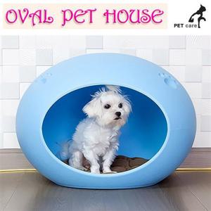 하우스 하우스 블루 강아지 개집 강아지집 애견용품