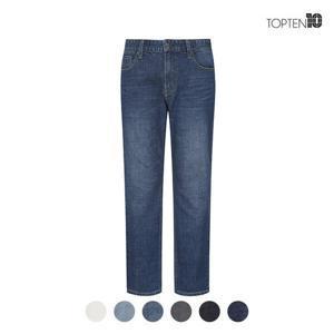 [탑텐][탑텐] 남성 테이퍼드 크롭 데님 팬츠 A_MSC5DP1903