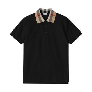 버버리 8071620 A1189 빈티지 체크 폴로 남성반팔티