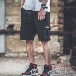 [모로엠] 남성 허리 밴딩 남성용 카고반바지 헬스바지 DMS-PTH-Q4128326