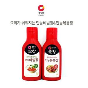 청정원 만능 비빔장 볶음장 300g 고추장 소스 비빔국수 볶음요리 소스