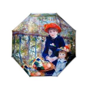 아트박스/헬로레인캣츠 명화_르누아르-두자매 3단자동우산