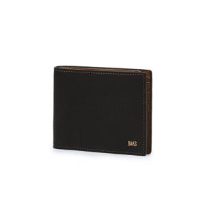 [닥스핸드백] 블랙 브라운 컬러 콤비 DAKS 로고 DBWA5E702BK