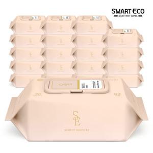 [스마트에코]써밋 화이트 82평량 70매 20팩 캡형 아기물티슈