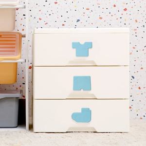 홈블리 서랍장 3단 아기 옷장 플라스틱 수납 정리함 유아 수납장