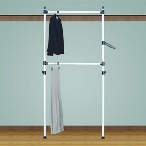 920행거 고정식 2단 행거 옷걸이봉포함 행거 옷걸이 고정식행거 헹거 튼튼한행거 2단행거 고정행거