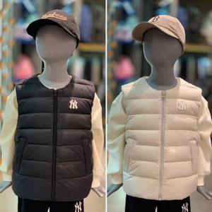 [MLB키즈US] 7ADVB0356US [플리스장갑증정] 에어 데일리 경량 덕다운 베스트 아동베스트 키즈베스트