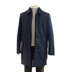 [바쏘]네이비 집업 레이어드 SIBERIAN 구스다운 경량 패딩 트렌치 맥코트 LYYCCC03