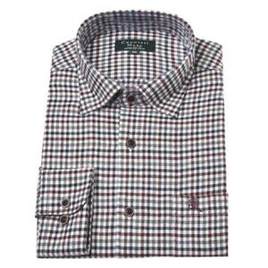 [카운테스마라셔츠] (양말증정) 20FW 부드럽고 따뜻한 기모 잔체크 남방 CDCT4C6303R0