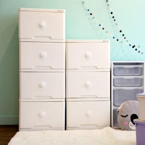 아트박스/보노하우스 프렌즈서랍장 4단 서랍장/유아옷장