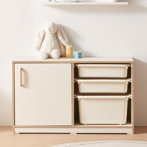 키미 낮은 다용도 틈새 어린이 아이방 장난감 수납장 (착불)