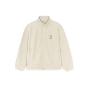 MLB  (3AFDB0156-43SAL) 공용 우븐 믹스 후리스 스탠넥 집업