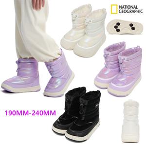 내셔널지오그래픽키즈 부츠 K254KWT023 남아 여아 밍글 샤인 털 패딩 초등 방수 방한 240딜