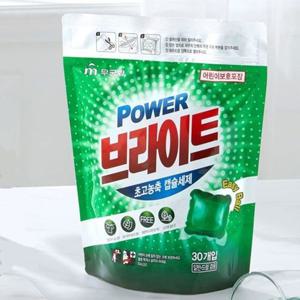 쿨샵 무궁화 고 농축캡슐세제 브라이트파우치 30개입