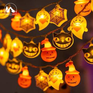 쭈니스토리지 할로윈 전구 믹스텐 장식 조명 파티용 줄전구 3M