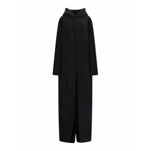 [RICK OWENS] 라프리마 여성 숏 맥시 코트 위드 후드 RO02D3957DDR09 블랙 /8