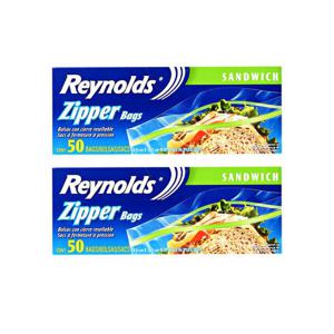 아트박스/레이놀즈 [레이놀즈] 소형 지퍼백 100매 50매x2팩