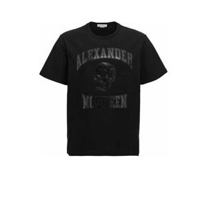 알렉산더 맥퀸 반팔 티셔츠 759442 QTAAW0548 Black