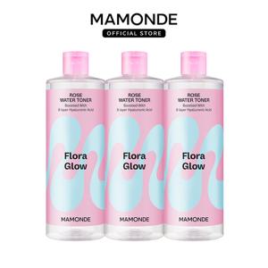 마몽드 플로라글로우 로즈 워터 토너 500ml 3개