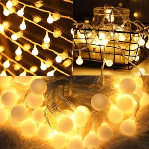 LED 앵두전구 40구 6m (건전지타입) LED방울전구 전구 가랜드전구 이벤트전구 앵두전구 LED전구 방울전구 트리전구 무드등 취침등