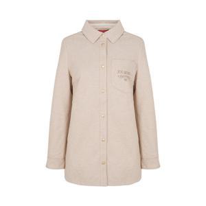 크로커다일레이디 페미닌 플리츠 블라우스_CLCWBL205