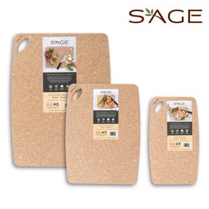 세이지 나무압축도마 3종세트 미니/소/중