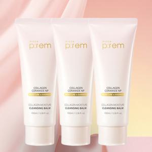 [쇼핑백 증정] 메이크프렘 콜라겐 모이스처 클렌징 밤 100ml 3개 / 정가 102,000원