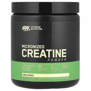옵티멈 뉴트리션, 미분화된 크레아틴 파우더, 무향, 299.9g (300g)
