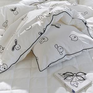 [파르페by알레르망] 로버 60수 고밀도 밍크극세사 차렵이불패드세트 S/SS