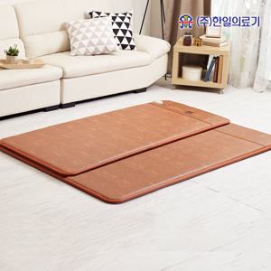 한일의료기 명품 참숯 황토매트 싱글 더블세트 전기요