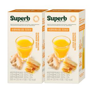 GC녹십자웰빙 슈퍼브레시피 진저샷 15포 X 2박스