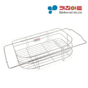 키친아트 슬라이드 개수대 반달 씽크 식기 건조대