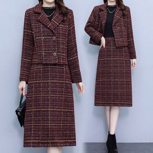 [리블리크]미뎀 트위드 투피스 세트_RE3ST013