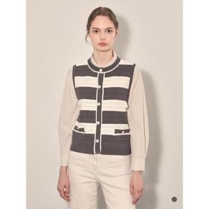 올리비아로렌 sh06 스트라이프베스트 VOCBN4W9111