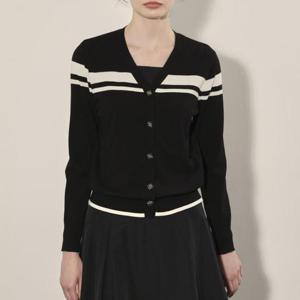 올리비아로렌 MG01 컬러블록 가디건 VOBBC4F7321