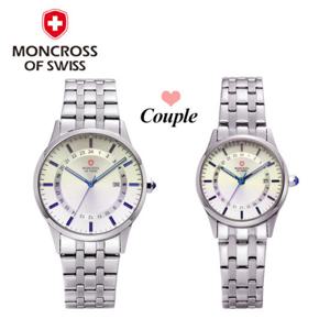 몽크로스 커플시계 MS7780 White