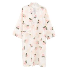 홈웨어 핑크로즈 여자잠옷 유카타 파자마 샤워가운
