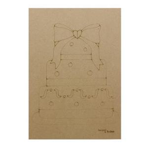 하비 나무판-케이크 (꾸미기/색칠하기/그리기)