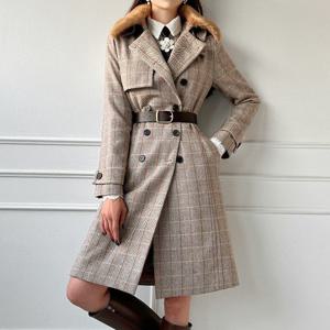 [금찌] 켈리 헤링본 누빔 코트  JK7014 AB483 G